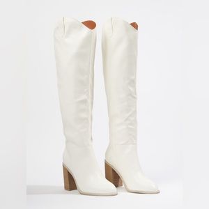 Altar’d state knee high cowgirl boots 8.5